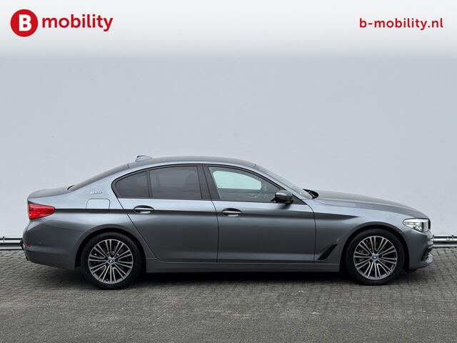 BMW 5-SERIE 530e iPerformance High Executive Trekhaak Achteruitrijcamera | Head-Up Display | Driving Assistant | Leer
