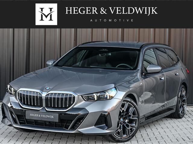 BMW 5-SERIE Touring 530e XDRIVE | SHADOW LINE | M-SPORT | COMFORT ACCESS | ACTIVE CRUISE | BOWERS & WILKINS | 360 CAMERA | STUUR- EN STOELVERWARMING | LEDER | AMBIANCE | ASSISTANCE PLUS PAKKET | EL. TREKHAAK | ADAPTIVE LED | M-SPORT SUSPENSION