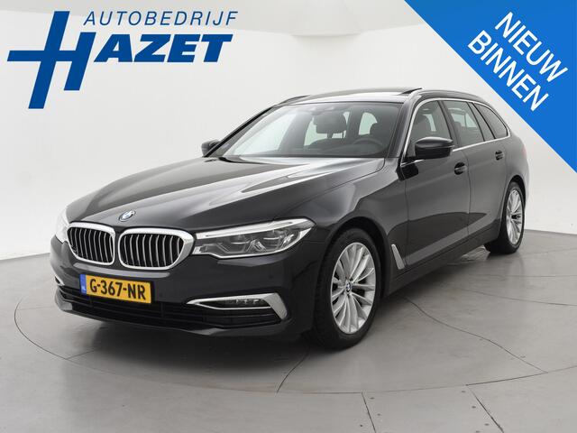 BMW 5-SERIE Touring 520i HE LUXURY + PANORAMA | HEAD-UP | LIVE COCKPIT | 1e EIGENAAR | SFEERVERLICHTING | LEDER