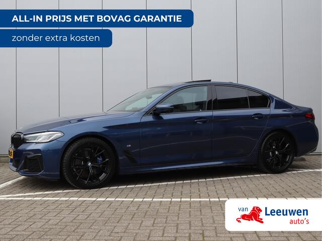 BMW 5-SERIE 520i M-Sport High Executive | Schuifdak | Leder | Head-up | Org. NL