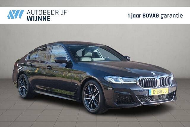 BMW 5-SERIE 530i 252pk High Executive | M Sport | Laser LED | Schuif-/kanteldak | 360° Camera | Blind Spot | Keyless | Leder | Trekhaak