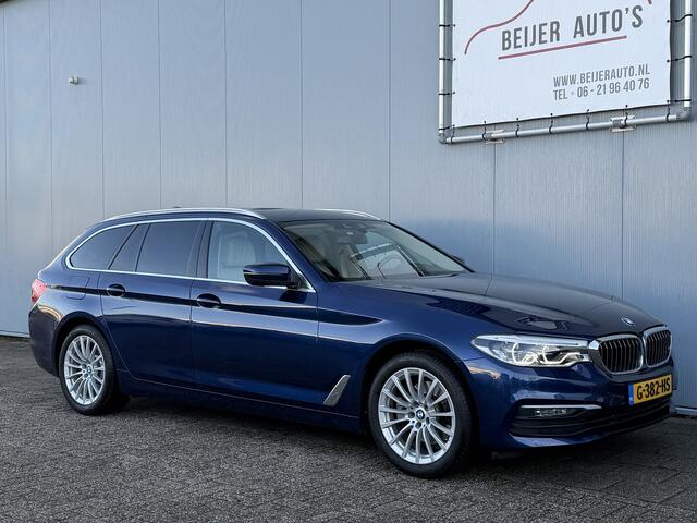 BMW 5-SERIE Touring 520i High Executive Edition Trekhaak/Leer/Apple Carplay.