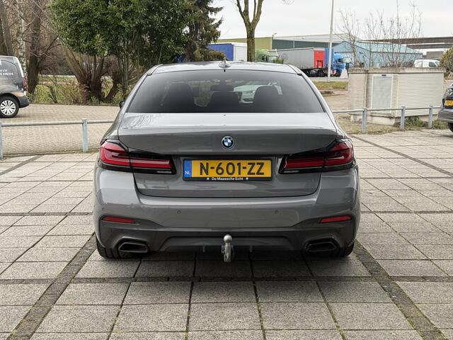 BMW 5-SERIE 520e M-Sport | SOH 94% | Trekhaak | BMW Laser | Leder | Sfeer Verlichting |