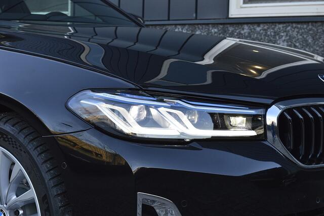 BMW 5-SERIE 520i High Executive Rijklaarprijs-Garantie Leder Sportinterieur Laserlight Navigatie Airco
