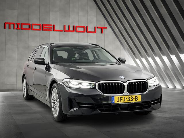 BMW 5-SERIE Touring 530e M-sport Pano-dak/Leder/Adapt.Cruise/EL.Trekhaak