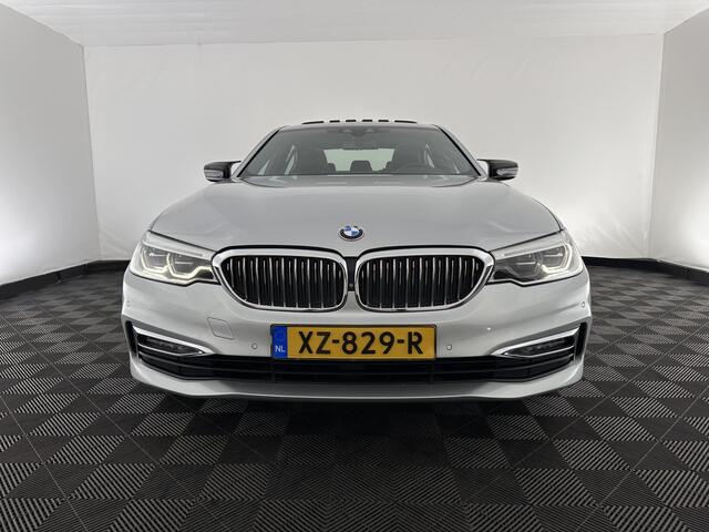 BMW 5-SERIE 530e iPerformance High Executive (Plug-in) *PANO | LEATHER | FULL-LED | TOP-VIEW | HARMAN/KARDON | BLINDSPOT | MEMORY-PACK | HEATED-COMFORTSEATS | DIGI-COCKPIT | AMBIENT-LIGHT | NAVI-FULLMAP | 20''ALU*