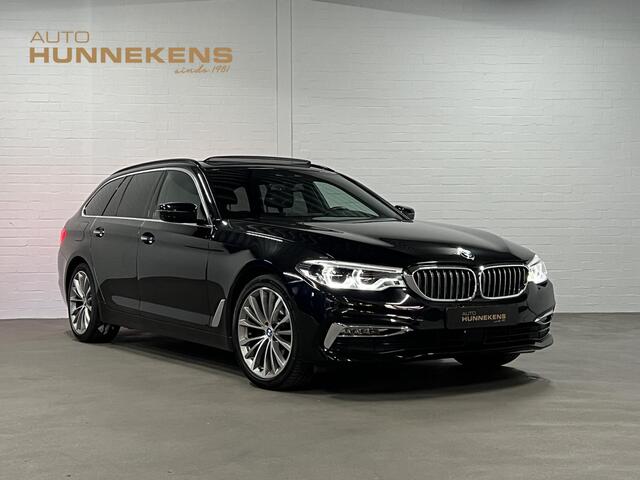 BMW 5-SERIE Touring 520i High Executive Open dak | Adapt. cruise | 360 camera | Head-up | Stoelverwarming | Carplay