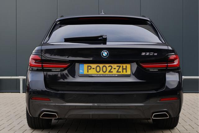 BMW 5-SERIE Touring 530e M-Sport LCI | Carbonschwarz | 20 Inch | Laser Light | Live Cockpit Prof. | Leer | Stoelverwarming | Apple Carplay / Android Auto