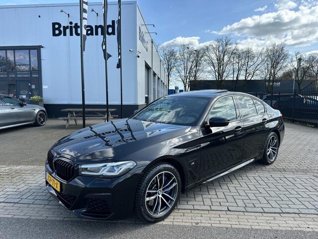 BMW 5-SERIE 530e X-drive High Executive M-Sport bj2021 *Leer *Led *Cruise *