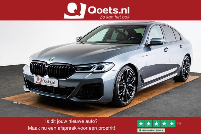 BMW 5-SERIE M550i xDrive Business Edition Plus B&W - Stoelventilatie/massage - BMW Laserlight - Comfort Access - soft close - Driving Assistant Professional - Remote Control Parking - Head up - Active Protection