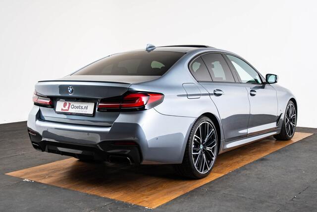 BMW 5-SERIE M550i xDrive Business Edition Plus B&W - Stoelventilatie/massage - BMW Laserlight - Comfort Access - soft close - Driving Assistant Professional - Remote Control Parking - Head up - Active Protection
