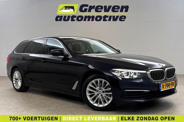 BMW 5-SERIE Touring 520d Executive | Virtual | Clima | Cruise | Navi | LED | Trekhaak | Leder | Parkeersens.