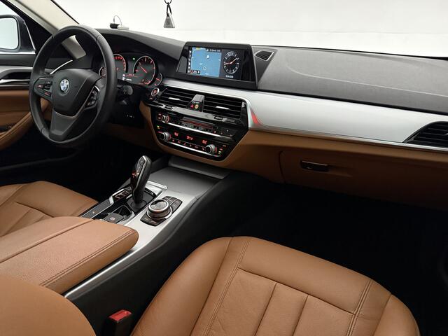 BMW 5-SERIE Touring 520d Executive | Virtual | Clima | Cruise | Navi | LED | Trekhaak | Leder | Parkeersens.