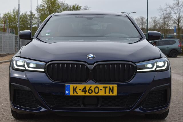 BMW 5-SERIE 530i High Executive M-Sport Plus 252 pk benzine | NL-Auto | HUD | Trekhaak | Harman/Kardon | 360 gr.camera | Laserlight | Open dak