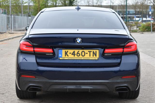 BMW 5-SERIE 530i High Executive M-Sport Plus 252 pk benzine | NL-Auto | HUD | Trekhaak | Harman/Kardon | 360 gr.camera | Laserlight | Open dak