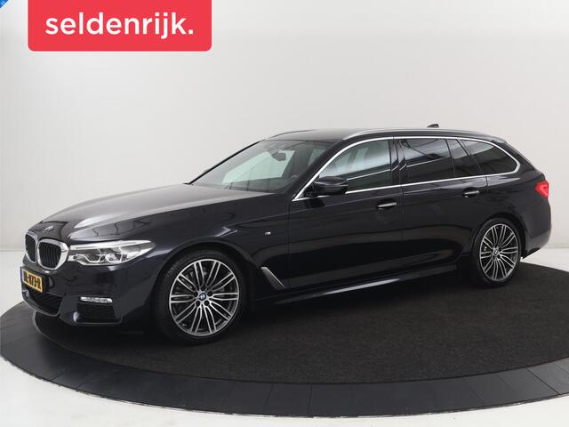 BMW 5-SERIE 520i M Sport | Head-Up | Leder | Stoelverwarming | Camera | Sportstoelen | Park Assist | Carplay | Sfeerverlichting | Navigatie | Cruise control | Memory | Climate control | 19'' | Bluetooth