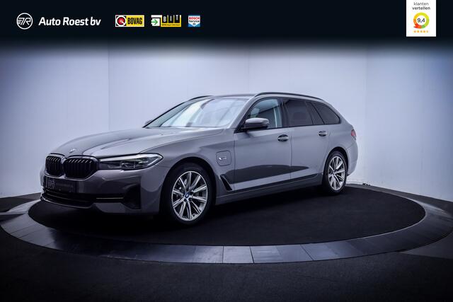 BMW 5-SERIE Touring 520e 204Pk BUSINESS Edition Plus SOH 97% | FULL LED | LEDER | CAMERA | STOELVERW | ELEK TREKHAAK | LMV