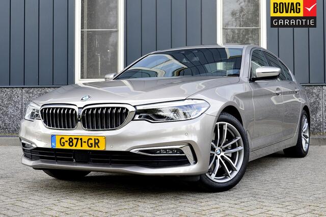 BMW 5-SERIE 520i High Executive Edition Rijklaarprijs-Garantie Leder Navigatie Trekhaak Schuifdak Led Camera