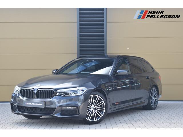 BMW 5-SERIE Touring 520i High Executive Edition * M-Sport * Comfortstoelen * Panoramadak * Head-up * Hifi * Camera * Sfeerverlichting *