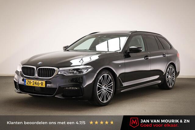 BMW 5-SERIE Touring 530i xDrive M-Sport High Executive | PANORAMADAK | HEAD UP | STUURVERWARMING | TREKHAAK | 360 CAMERA | 19"