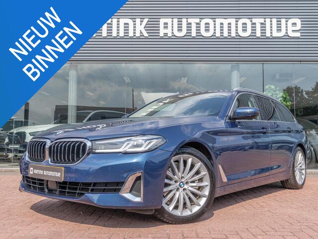 BMW 5-SERIE Touring 520i High Executive | Elc trekhaak | Memory | 360° Camera