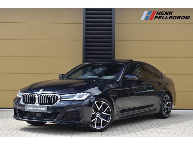 BMW 5-SERIE 530i High Executive Edition * M-Sport * Glasdak * Head-up * Sportremmen * 4-Zone Airco * Laserlicht *