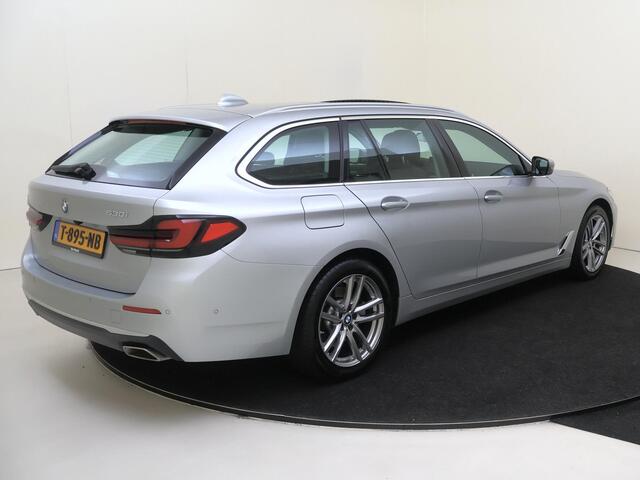 BMW 5-SERIE Touring 530i High Executive | digitale cockpit | panoramadak | leder bekleding | eletrisch verstelbare stoelen | 360 graden camera