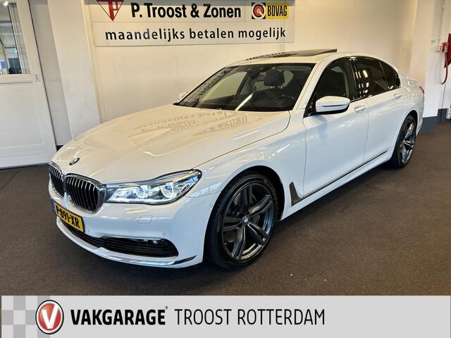 BMW 7-SERIE 750i High Executive | Panoramadak | Luchtvering | Adaptieve cruise control | 360 Camera | Memory seats | Harman/Kardon | Head up | Stoelverwarming v+a | Stoelmassage | Stoelverkoeling | Lane assist | Dodehoeksdetectie | Draadloze apple carplay
