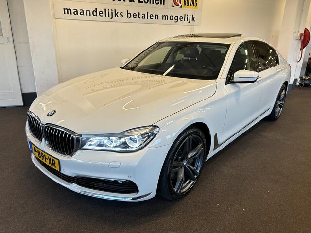 BMW 7-SERIE 750i High Executive | Panoramadak | Luchtvering | Adaptieve cruise control | 360 Camera | Memory seats | Harman/Kardon | Head up | Stoelverwarming v+a | Stoelmassage | Stoelverkoeling | Lane assist | Dodehoeksdetectie | Draadloze apple carplay