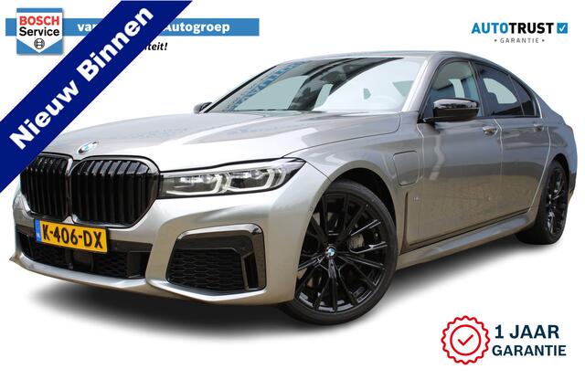 BMW 7-SERIE 745e High Executive M-sport | Incl. 12 maanden Garantie | Carbon core | Head-up Display | Stoelverwarming & ventilatie | Elektrisch verstelbare stoelen met memory | Adaptive cruise | Achteruitrijcamera | Harman/Kardon Audiosysteem | Keyless GO | Luchtveri