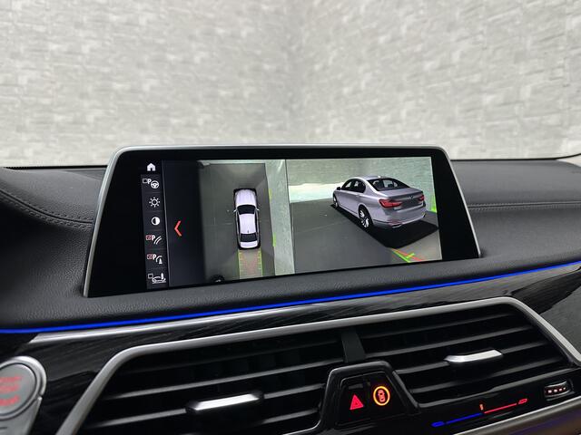 BMW 7-SERIE 730d xDrive | Schuifdak | Massage | 360 Camera | Soft-Close | ACC | Laser-LED | Indiv. Leder | Luchtvering | Achterasbesturing | Comfortstoelen | Stoelventilatie | Head-Up | 4-Zone Clima | Keyless-Entry | Driving Assist Pro. | Sfeerverlichting |