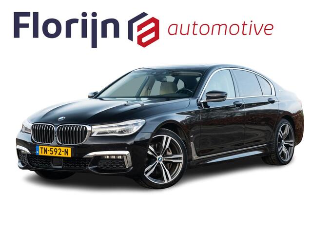 BMW 7-SERIE 740e iPerformance High Executive | Hybrid | M-pakket | H&K Surround | Schuifdak | HUD | Volleder Individual | Massagestoelen | Softclose | Keyless | 20" | Comfort Acces | 360gr Cam | Achteras besturing | Elek Comfortzetels achterin verw en ventilatie | Su