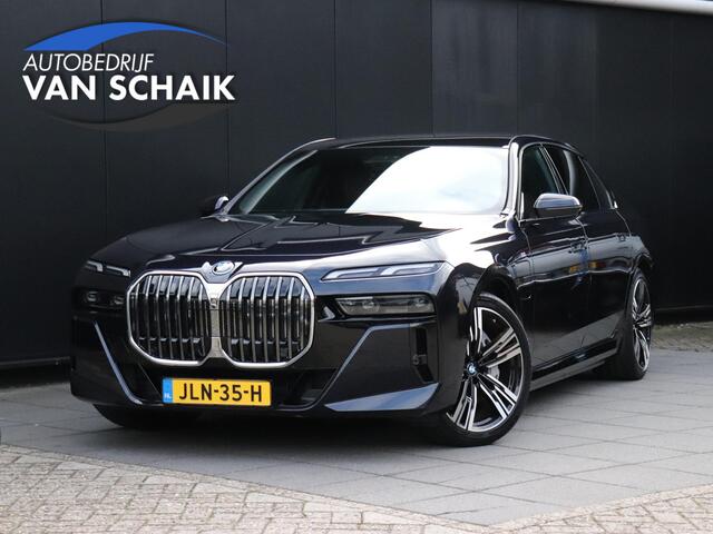 BMW 7-SERIE 750e xDrive | M SPORT | B&W | MEMORY | PANO | FOND- THEATER | 4W. STEERING | LEDER | 360° CAMERA | APPLE CARPLAY | HEAD-UP | STOEL/STUURVERW. |