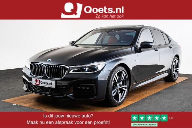 BMW 7-SERIE 750i xDrive High Executive M Sport - schuif/kanteldak - Head up - stoelverwarming/massage/ventilatie voor en achter - Harman kardon - Surround View - BMW Laserlight - Comfort Access - Soft close -