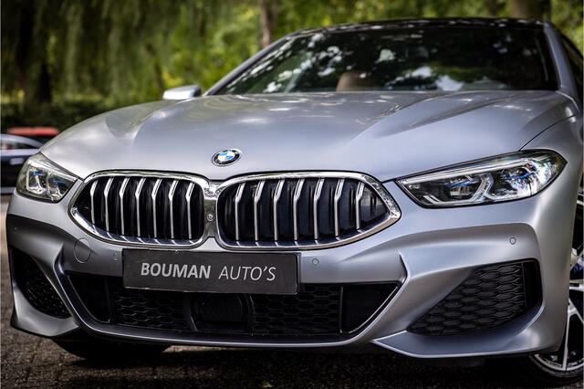 BMW 8-SERIE Gran Coupé 840i xDrive M Sport Frozen Grey Individual Achterasbesturing Soft Close Laser Panorama