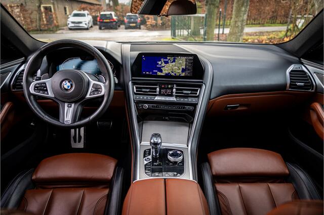 BMW 8-SERIE Gran Coupé 840i xDrive M Sport Frozen Grey Individual Achterasbesturing Soft Close Laser Panorama