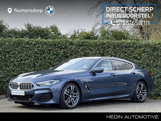 BMW 8-SERIE Gran Coupé 840i xDrive | High Exe | Artic Race blue | Panorama | CoPilot | Soft-Close | Act. Steering | Laser