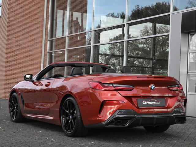 BMW 8-SERIE M850i 531pk xDrive High Executive Sunset Orange 4W Sturing Carbon Core