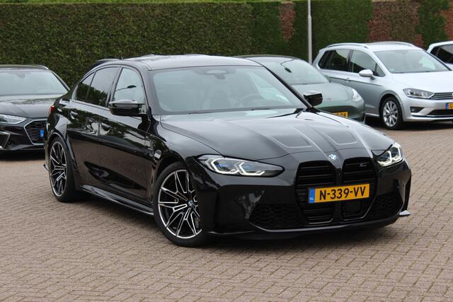 BMW M3 3-serie Competition / 360Camera / Carbon / Head-up / Keyless / Leder / 19'' / CarPlay / Dealer onderhouden / Stuur+Stoelverwarming / Dodehoek / DAB / ACC