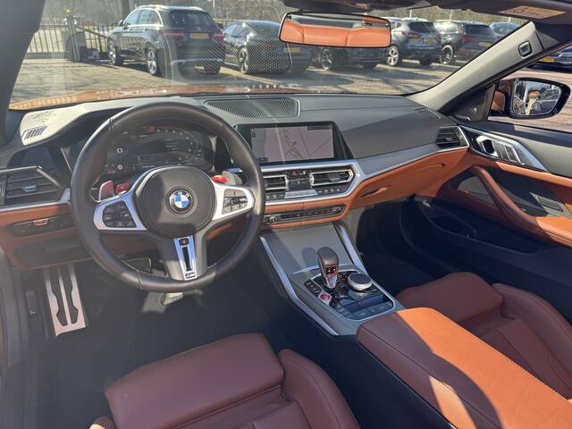 BMW M4 4-serie Cabrio xDrive Competition / Camera / Head-up / Carbon / Nekverwarming / H&K / Keyless / Stuurverwarming / ACC / DAB / Dodehoek / Windscherm