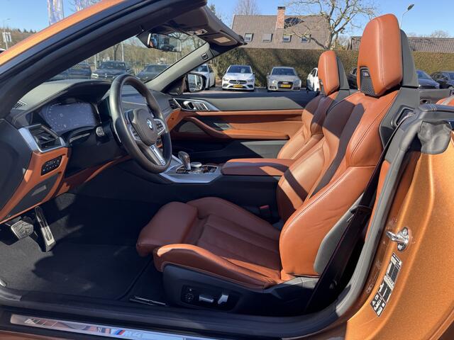 BMW M4 4-serie Cabrio xDrive Competition / Camera / Head-up / Carbon / Nekverwarming / H&K / Keyless / Stuurverwarming / ACC / DAB / Dodehoek / Windscherm
