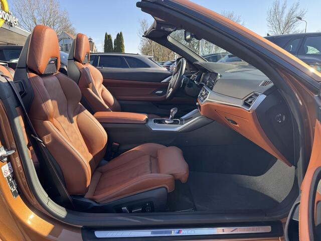 BMW M4 4-serie Cabrio xDrive Competition / Camera / Head-up / Carbon / Nekverwarming / H&K / Keyless / Stuurverwarming / ACC / DAB / Dodehoek / Windscherm