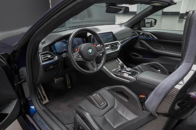 BMW M4 Cabrio xDrive Competition |BTW|org. NL|dealer onderhouden|carbon schaalstoelen|keramisch|HUD|Harman&Kardon|memory|Laser LED|Apple Carplay|blind spot|