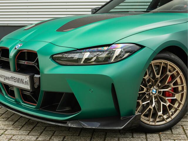 BMW M4 4-serie Coupé CS - Individual ''Frozen Isle of Man Green'' - Carbon Brakes