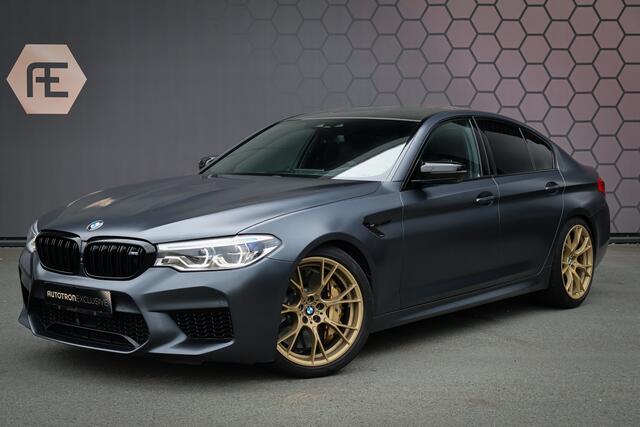 BMW M5 5-serie Competition | KERAMISCH | CS LOOK | STOELVERWARMING | ADAPTIVE CRUISE | BLUE EYE | HEAD UP | 360 CAMERA | HARMON & KARDON | ELEKTRISCHE ACHTERKLEP | SPORTSTOELEN |
