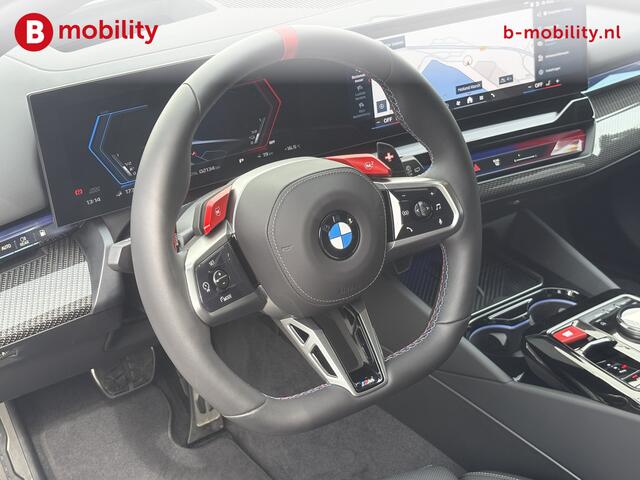 BMW M5 5-serie Touring M-Drivers Package Origineel NL Trekhaak Onderhoudscontract | Bowers&Wilkins | Stoelverwarming/Ventilatie | Head-Up