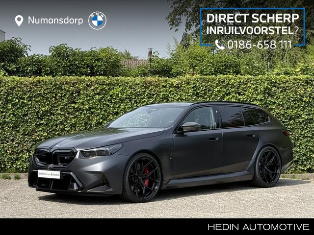 BMW M5 5-serie Touring | Individual Frozen Deep Grey | Akrapovic | Vossen | Panorama | Bowers & Wilkins | Driv. Ass. Prof.