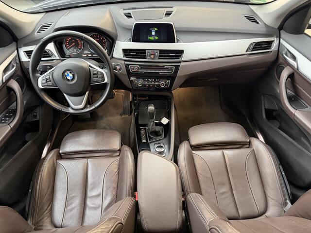 BMW X1 xDrive20i Sport, 192Pk, 2017, 1ste eigenaar, Dealer onderhouden, Volledig leder, Cruise control, Climate control, Parkeersensoren, LED koplampen,