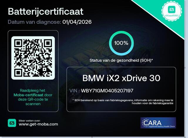BMW X2 iX2 xDrive30 67 kWh M-Sport | Trekhaak | 360 Camera | HUD | Harman Kardon | 100% SOH
