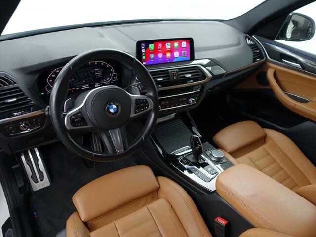 BMW X3 xDrive30e eDrive M Sport Edition Aut- Carbonafwerking, Sfeerverlichting, Panoramadak, Standkachel, Individual Sport Leder